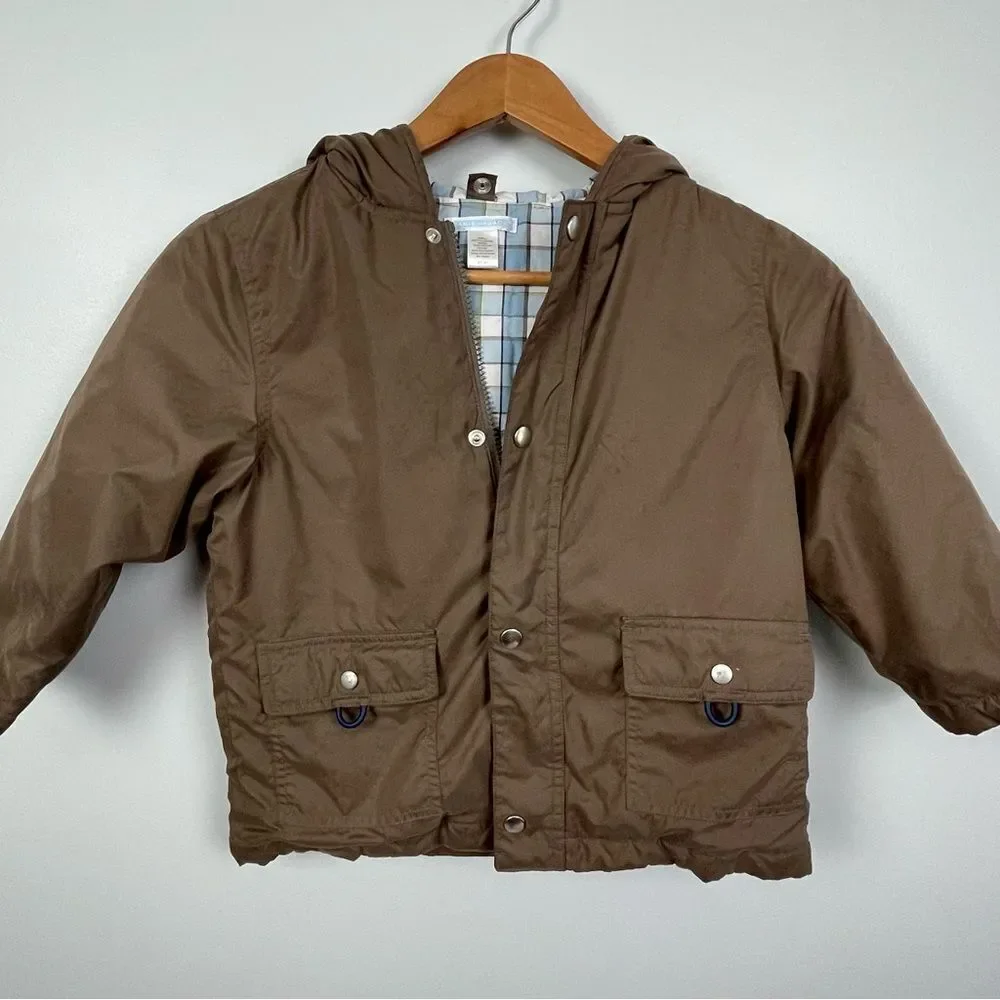 Janie and Jack Insulated Coat Size 4T-5T